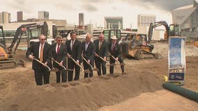 Groundbreaking on new hotel at Georgia World Congress Center