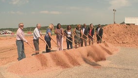 Officials break ground on Atlanta Speedway Airport