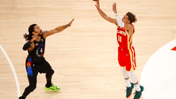 After spitting ordeal, Young leads Hawks past Knicks 105-94