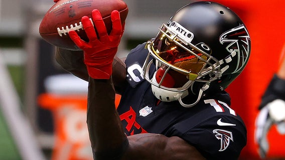 Falcons coach tight-lipped about Julio Jones' future