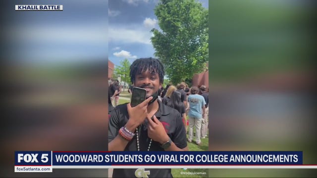 Georgia seniors' college announcements go viral on TikTok