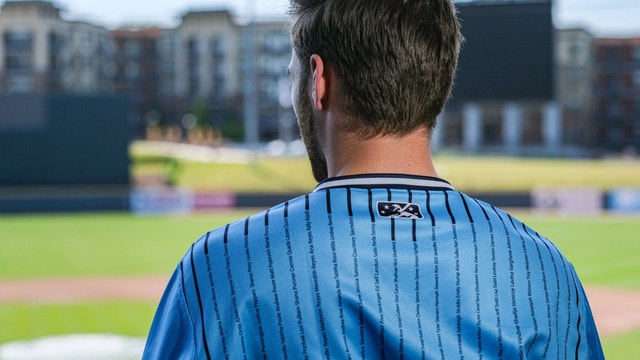 Gwinnett Stripers honor frontline workers with new jerseys