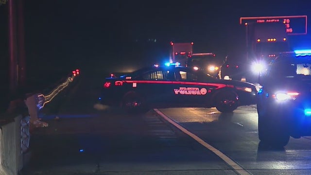 Four hospitalized after chain reaction crash, police say