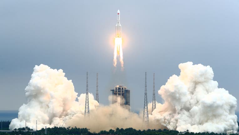 5c61d4bb-China Launches Space Station Core Module Tianhe