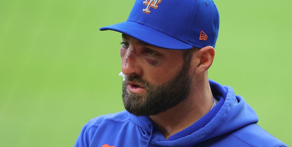 I'm doing fine:' Mets' Kevin Pillar has multiple nasal fractures