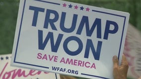 Trump supporters continue to push unproven claim of election fraud at Alpharetta event