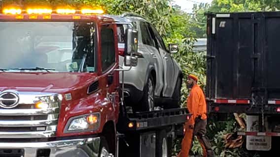 Tree falls on two cars traveling in Decatur, police say