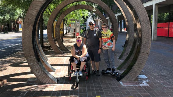 After MS diagnosis ends Army career at 24, Ohio woman charts a new path