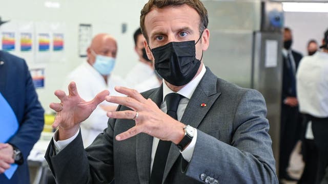 Man who slapped French President Macron gets 4 months in prison