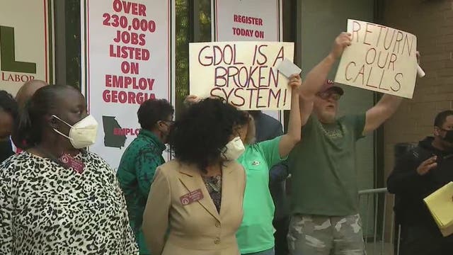 Activists call on Georgia Department of Labor to fix unemployment system