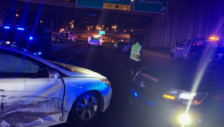 Georgia trooper uses PIT maneuver to stop wrong-way driver | FOX 5 Atlanta