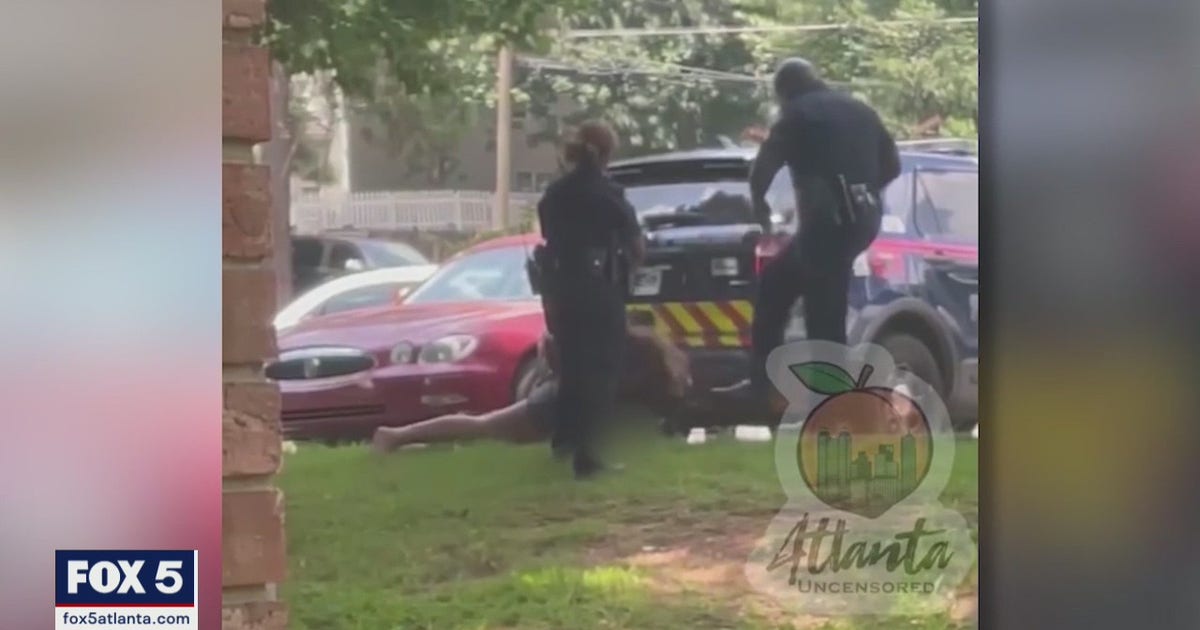 Atlanta police sergeant fired over video showing woman being kicked ...