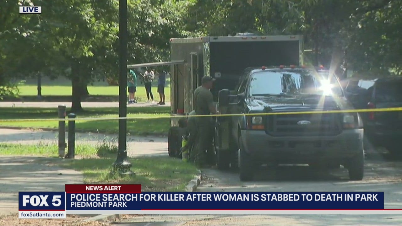 Police search for killer in brutal stabbing of woman, dog in Piedmont Park