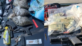 DeKalb police confiscate marijuana, weapons, cash at two separate traffic stops