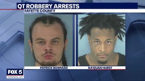 Two arrested in connection to armed robbery at Fayette County gas station