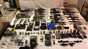 Deputies: Dozens of firearms, drugs found in search for Rabun County home