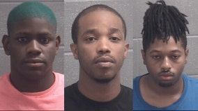 3 adults, teen charged with breaking into cars in Griffin