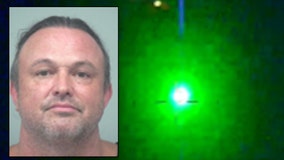 Police: Gwinnett County man arrested for pointing laser at police helicopter