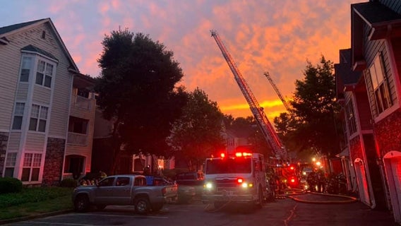 Weather may have sparked Milton apartment blaze, firefighters say