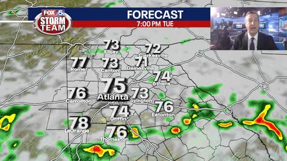 Monday Evening Weather Update