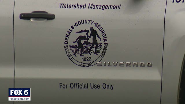 DeKalb County government employee found passed out on the side of the road