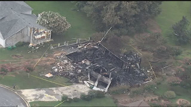 Home collapses in Lithonia during deadly fire, officials say