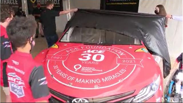 CHOA patients become NASCAR driver's honorary pit crew