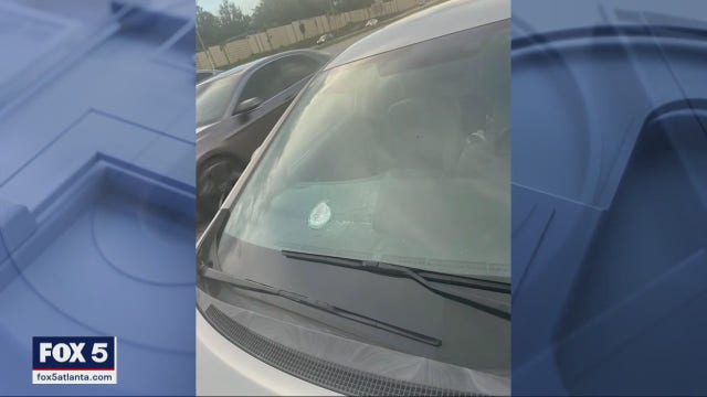 'It was just so random': College student describes being fired upon while driving along I-20
