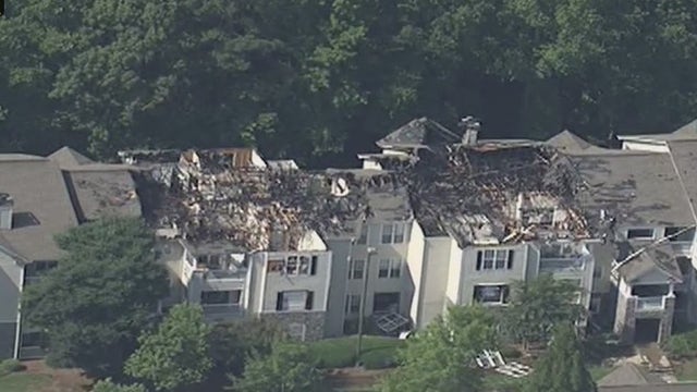 Fire destroys Milton apartment complex, displaces 30 families, officials say