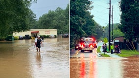 Children rescued from flood waters at Cobb daycare