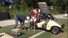 Adaptive golf becomes therapy for local college student