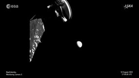 Mercury-bound spacecraft flies by Venus, beams back brilliant images