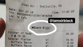 Customer gets racist message on receipt at Snellville amusement park