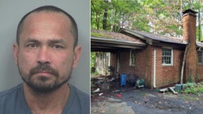 Man charged with arson after house in Lilburn