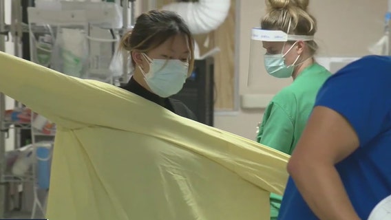 Delta variant surge taking mental, physical toll on hospital staff