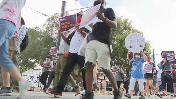 Atlanta activists join nation in march to demand federal election reform