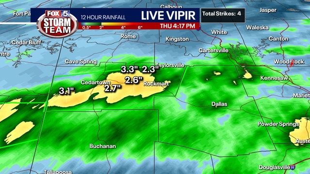 Polk County delays school opening two hours Friday due to flooding, washed-out roads