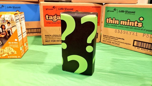 And the new Girl Scout Cookie flavor is…