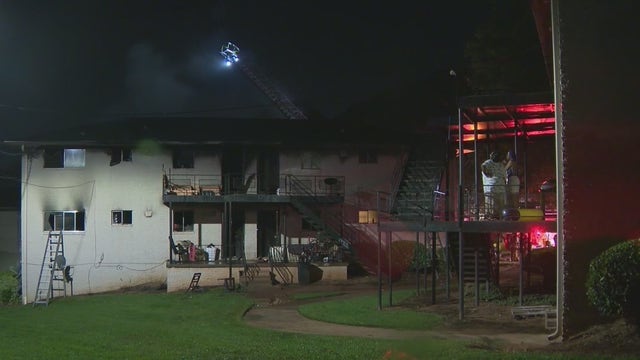 Residents displaced by late-night DeKalb County apartment fire