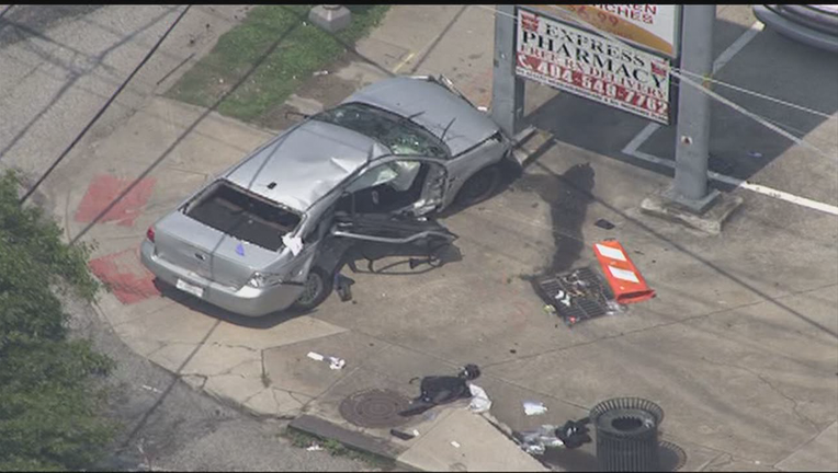 Police: Woman ejected during car wreck on Northside Drive, in critical