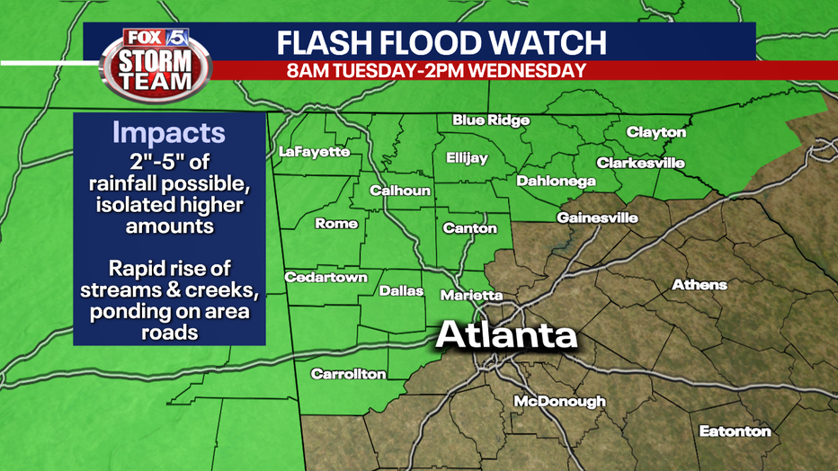 Flash flood watches after ida