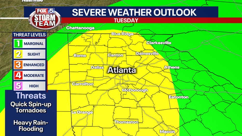severe weather risk for ida