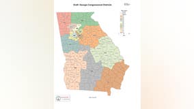 Draft proposal for new U.S. House districts released by Georgia Senate