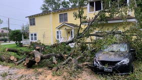 NICHOLAS IMAGES: A look at the damage in southeast Texas