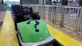 Are you ready for a ride on The RIDDLER Mindbender?