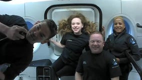 'Out of this world' views for Inspiration4 private astronaut crew