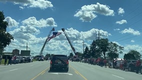 Slain US service member Maxton Soviak honored in Ohio procession