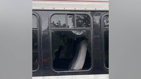 Bus vandalized at kids club in East Atlanta