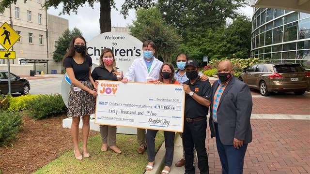 Dunkin' donates $40K to Children's Healthcare of Atlanta