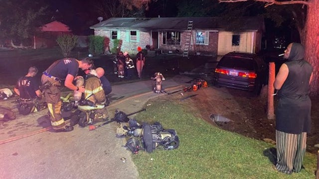 Neighbor saves sleeping homeowner from DeKalb County fire